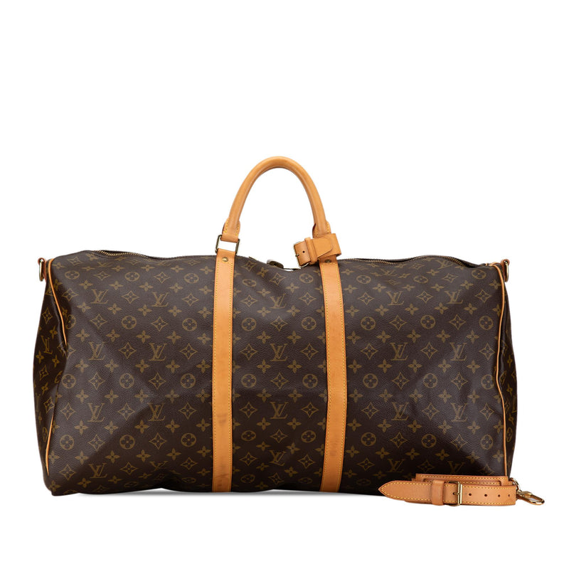 Louis Vuitton Monogram Keepall Bandouliere 60 (SHG-Gj2p0O)