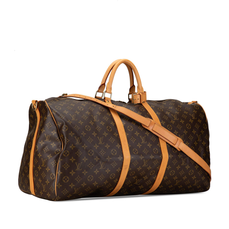 Louis Vuitton Monogram Keepall Bandouliere 60 (SHG-Gj2p0O)