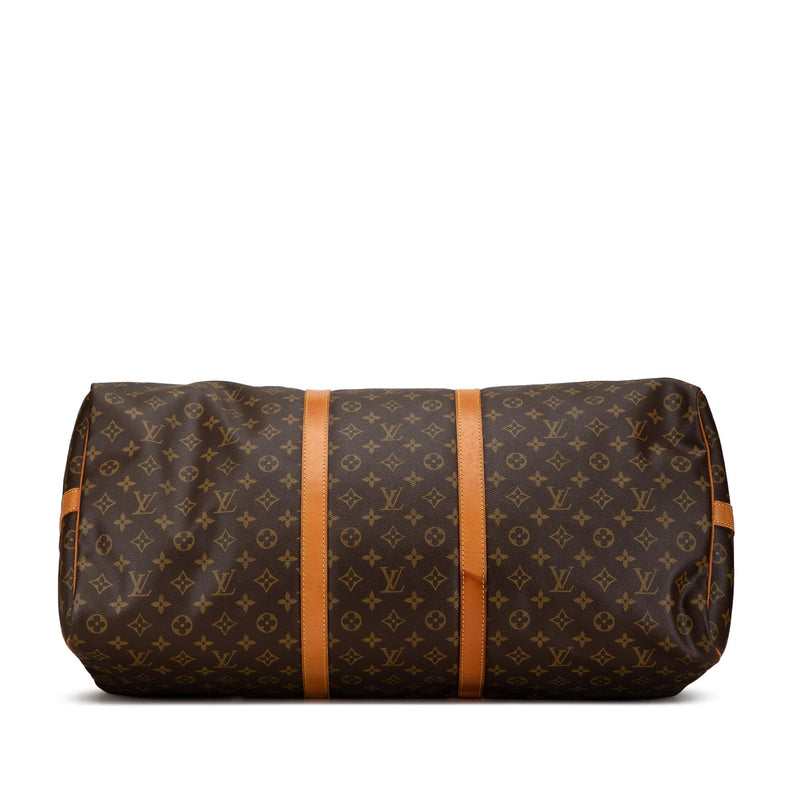 Louis Vuitton Monogram Keepall Bandouliere 60 (SHG-TmufKh)