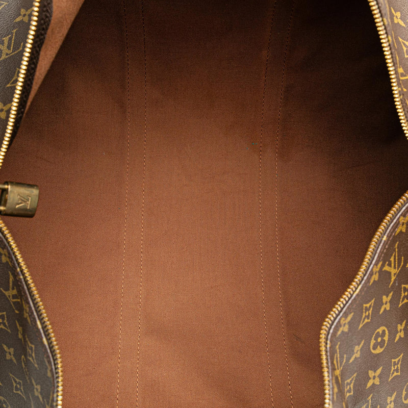 Louis Vuitton Monogram Keepall Bandouliere 60 (SHG-TmufKh)