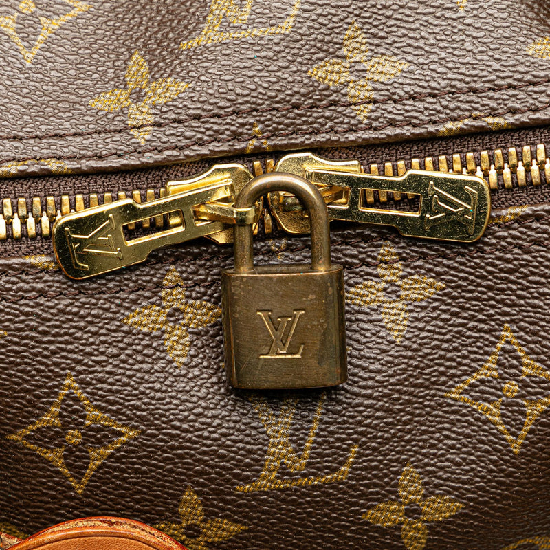 Louis Vuitton Monogram Keepall Bandouliere 60 (SHG-TmufKh)