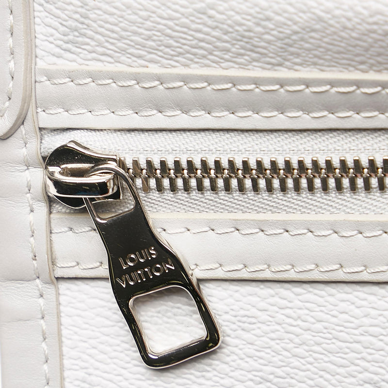 Louis Vuitton Double Flat Messenger Bag Limited Edition Logo Story