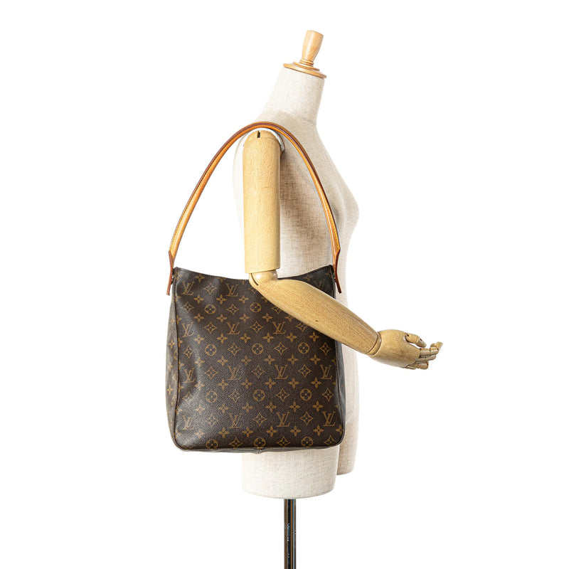 Louis Vuitton Monogram Looping GM (SHG-gAvbsb)