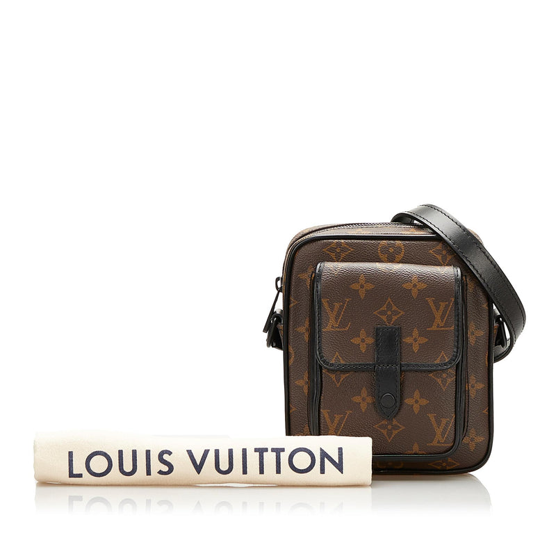 Louis Vuitton Christopher Wearable Wallet Monogram Macassar Brown