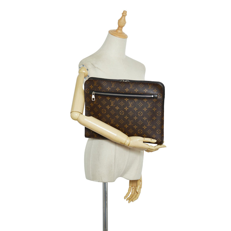 Louis Vuitton Monogram Macassar Toiletry Kit Bag