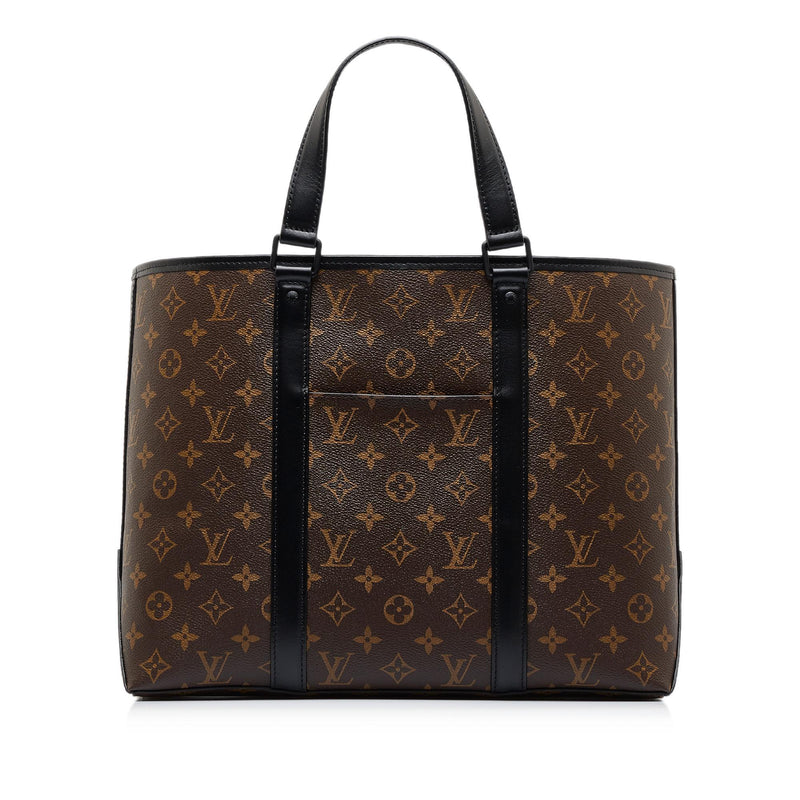 Louis Vuitton Monogram Macassar Weekend Tote PM