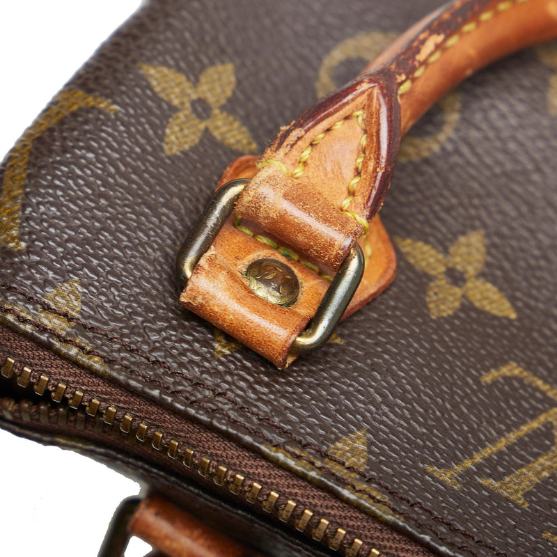 Louis Vuitton Monogram Mini HL Speedy (SHG-k9D0rg) – LuxeDH