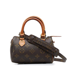 Louis Vuitton Monogram Mini Sac Speedy HL - Brown Mini Bags