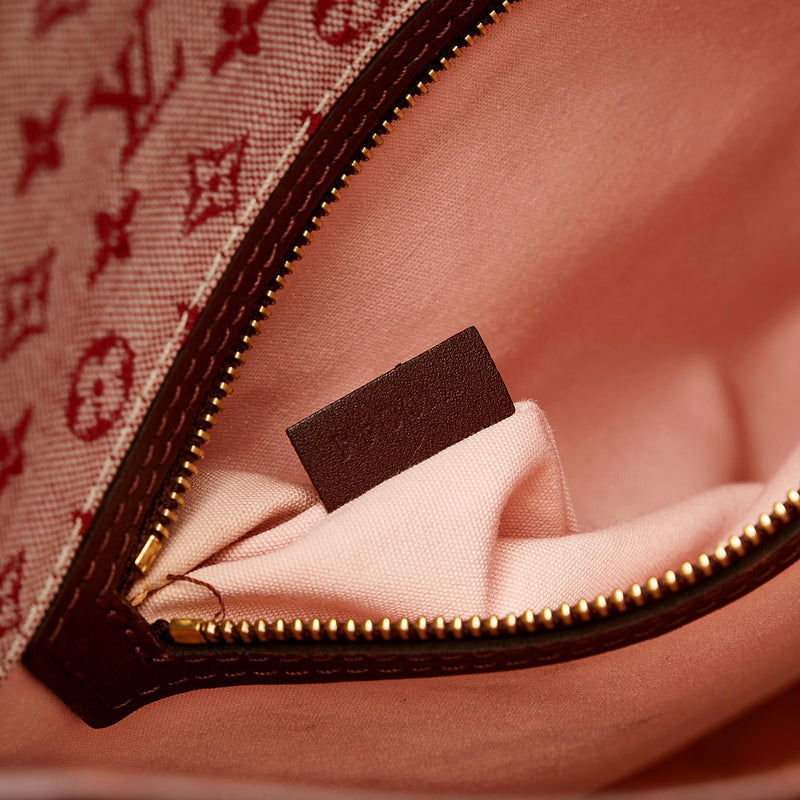 Louis Vuitton LV Pink Mini Lin Besace Mary Kate Monogram Logo GHW