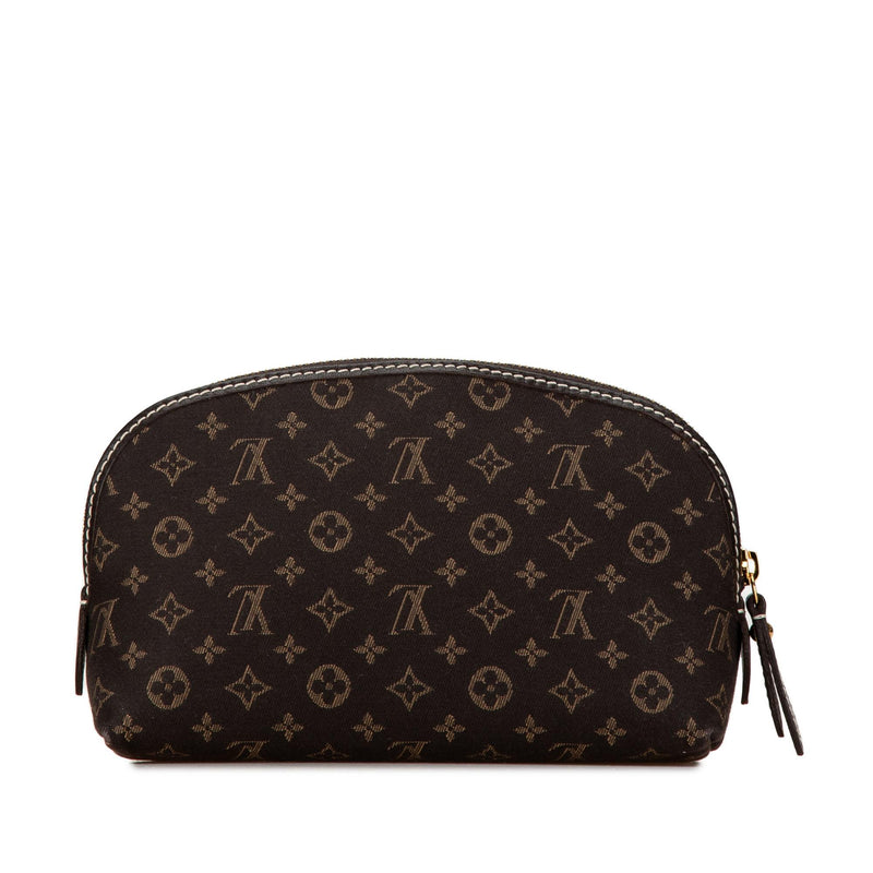 Louis Vuitton Monogram Mini Lin Cosmetic Pouch (SHG-QjHL6T)