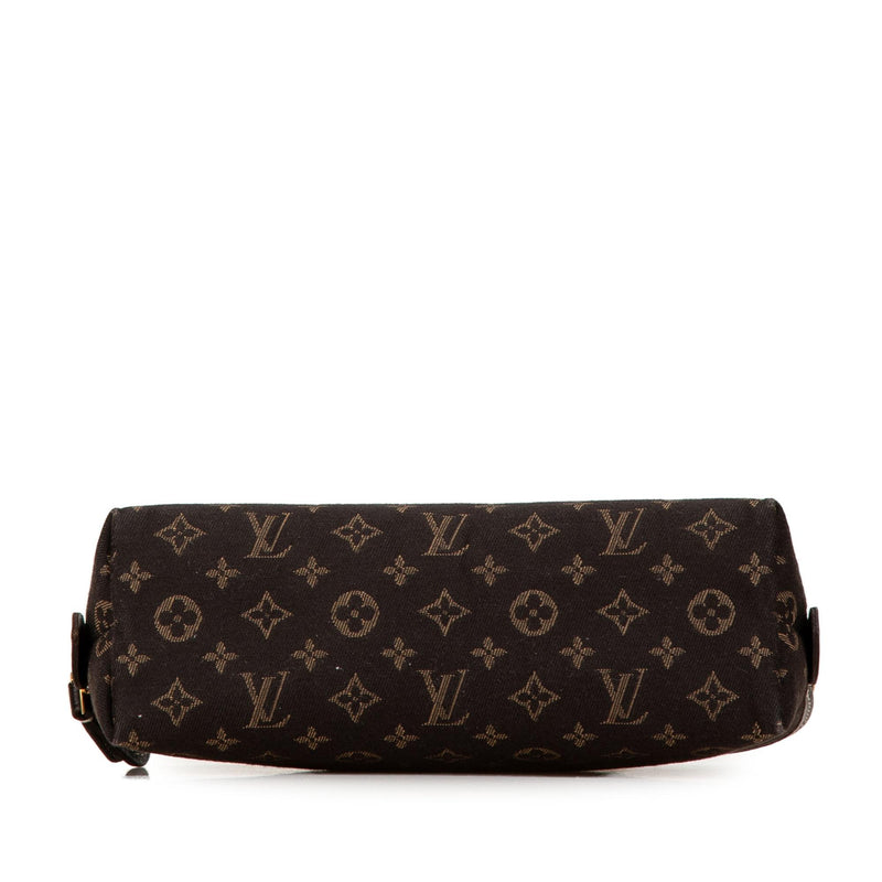 Louis Vuitton Monogram Mini Lin Cosmetic Pouch (SHG-QjHL6T)