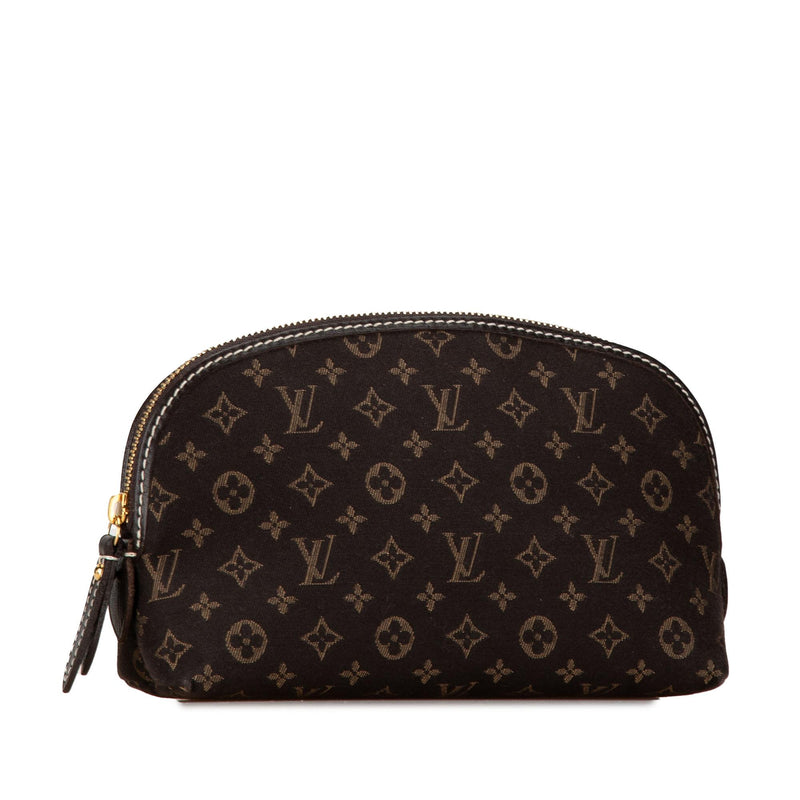 Louis Vuitton Monogram Mini Lin Cosmetic Pouch (SHG-QjHL6T)