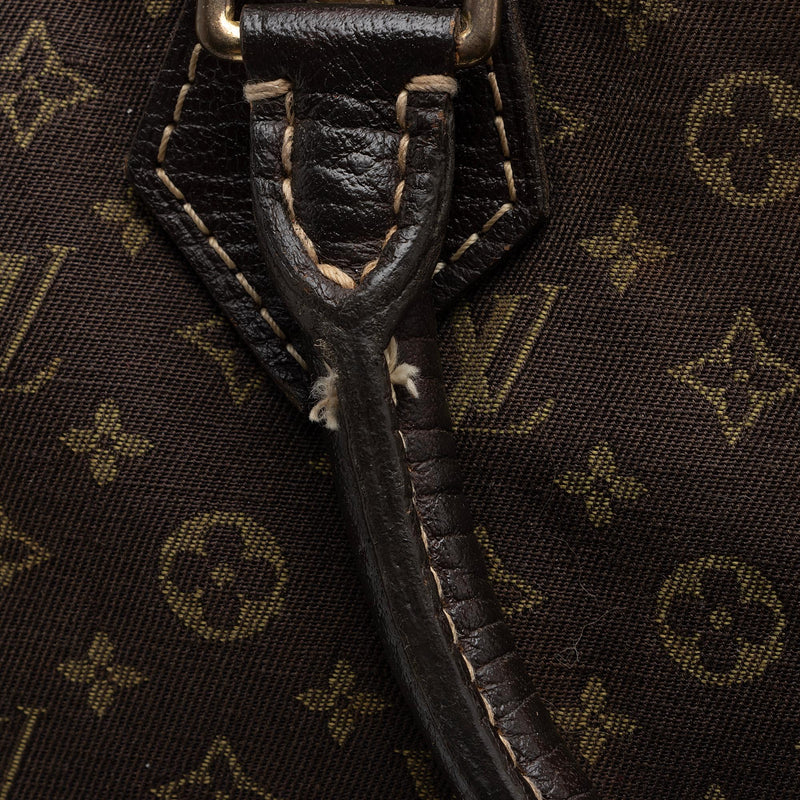 Louis Vuitton Monogram Mini Lin Speedy 30 - Brown Handle Bags, Handbags -  LOU798871
