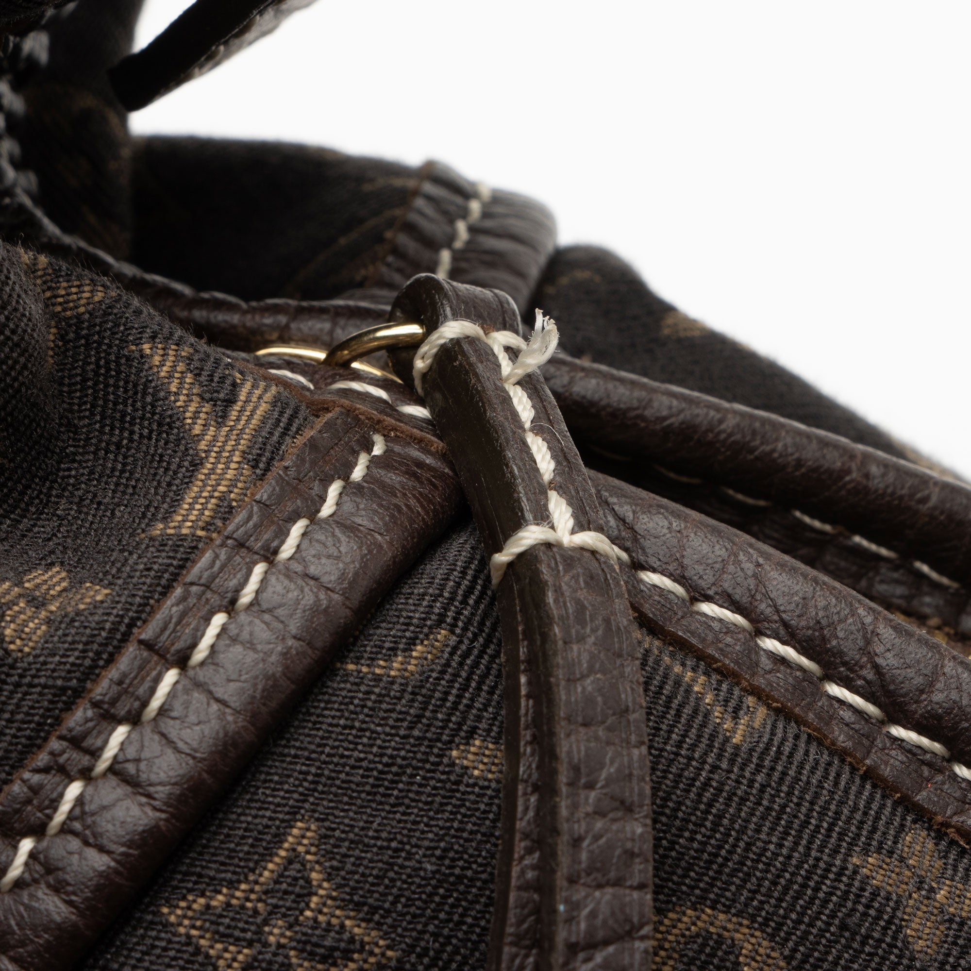 Louis Vuitton Monogram Mini Lin Manon MM Hobo (SHF-FCTzn4)