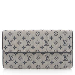 Louis Vuitton Khaki Monogram Mini Lin Canvas Porte-Tresor