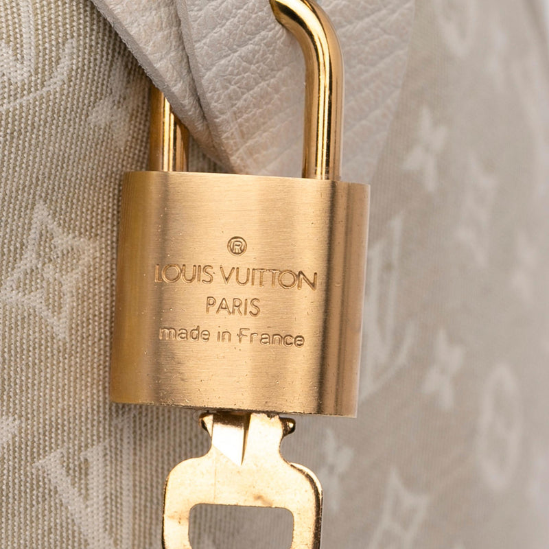 Louis Vuitton Monogram Mini Lin Speedy 30. DC: SP4027. With lock & dustbag  ❤️ - Canon E-Bags Prime