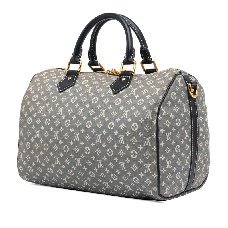 Louis Vuitton Monogram Mini Lin Speedy Bandouliere 30 (SHG-yNYH7c)