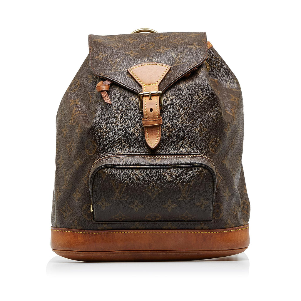 Montsouris Backpack Monogram Taurillon Leather - Men - Bags