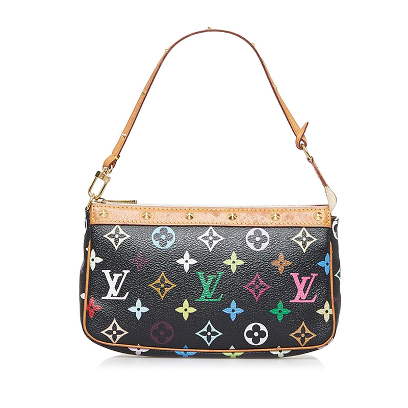 Louis Vuitton Monogram Multicolore Pochette Accessories w/ Box