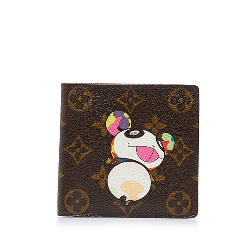 Louis Vuitton Limited Murakami Compact Zip Wallet