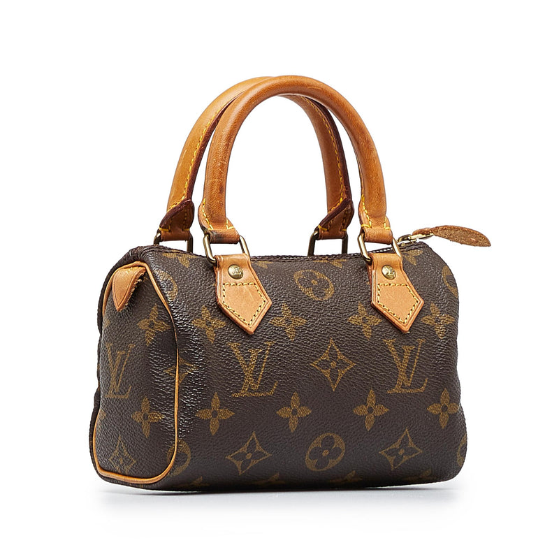 Louis Vuitton Speedy Bandouliere Monogram Nano Brown