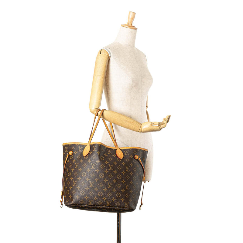 Louis Vuitton Monogram Neverfull MM (SHG-OlT8ZE)