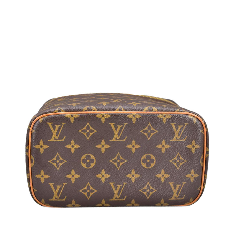 Louis Vuitton Nice Vanity Case Bag In Brown Monogram Canvas