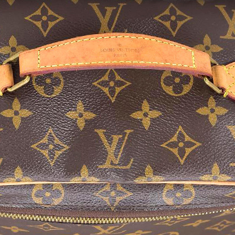 Louis Vuitton Monogram Canvas and Leather Nice Vanity Bag at