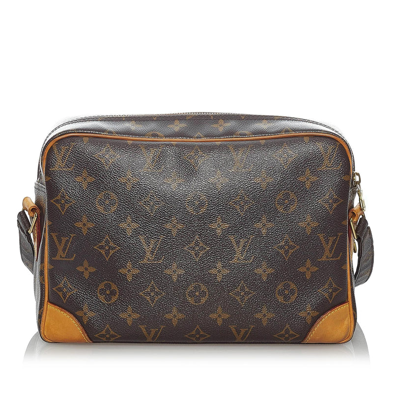 Vintage Larger Louis Vuitton Nil Crossbody Monogram Purse Bag Messenger Logo
