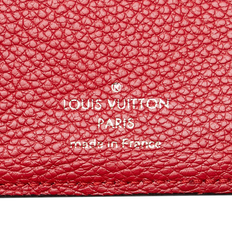 LOUIS VUITTON Monogram Pallas Compact Wallet Cherry 1208568