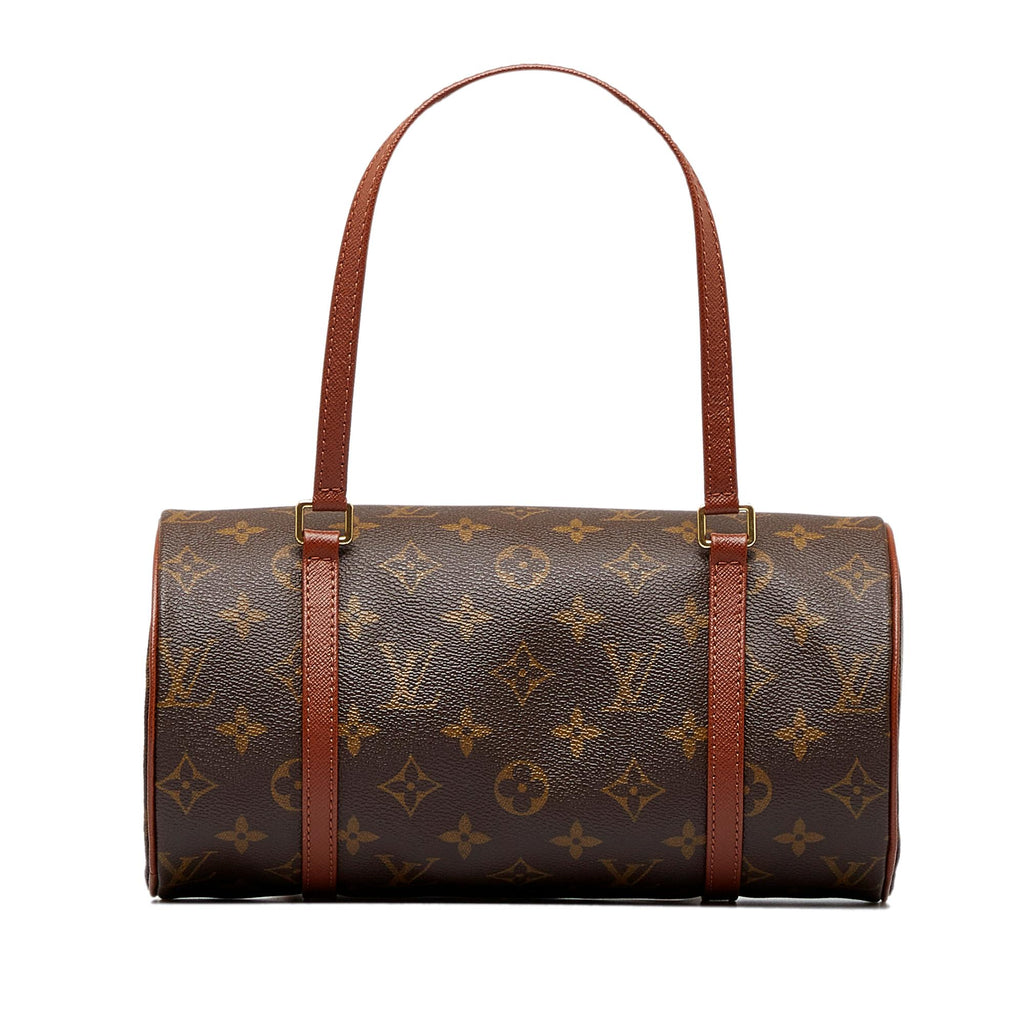 Louis Vuitton Handbag Papillon 30 Red Vernis Leather Vintage Shoulder Bag  A931 Auction
