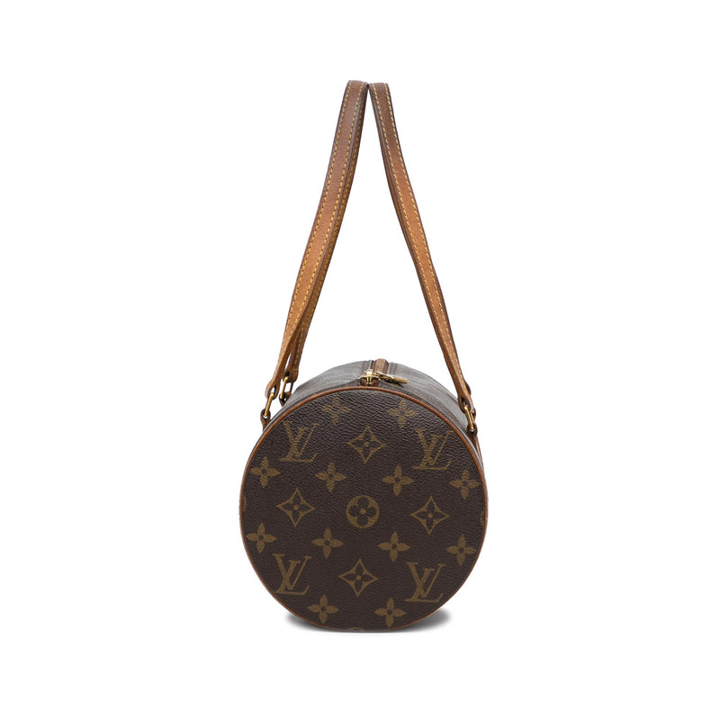 Louis Vuitton Vintage Monogram Canvas Papillon 30 Satchel (SHF-LL8yM5)