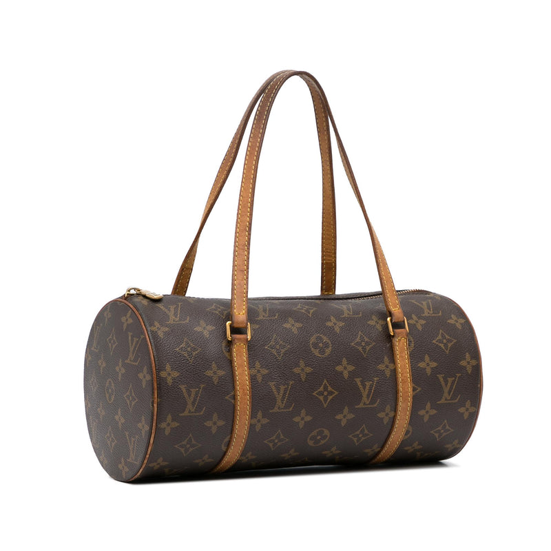 Louis Vuitton Vintage Monogram Canvas Papillon 30 Satchel (SHF-LL8yM5)