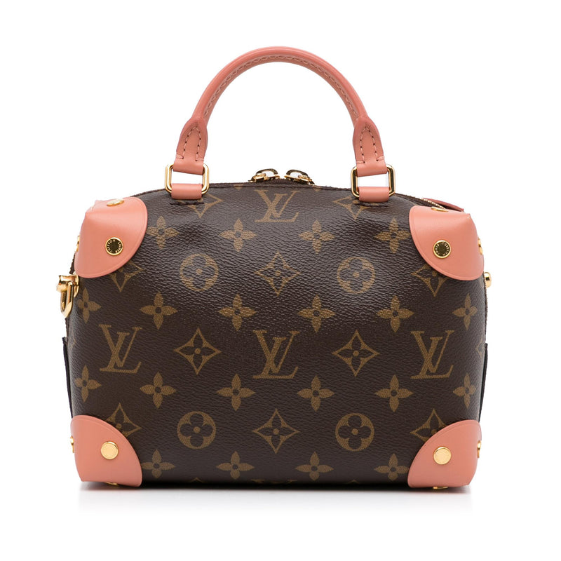 Louis Vuitton Monogram Petite Malle Souple - Brown Handle Bags