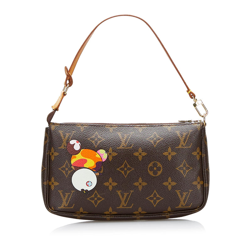 Louis Vuitton Takashi Murakami Pochette Accessories Handbag