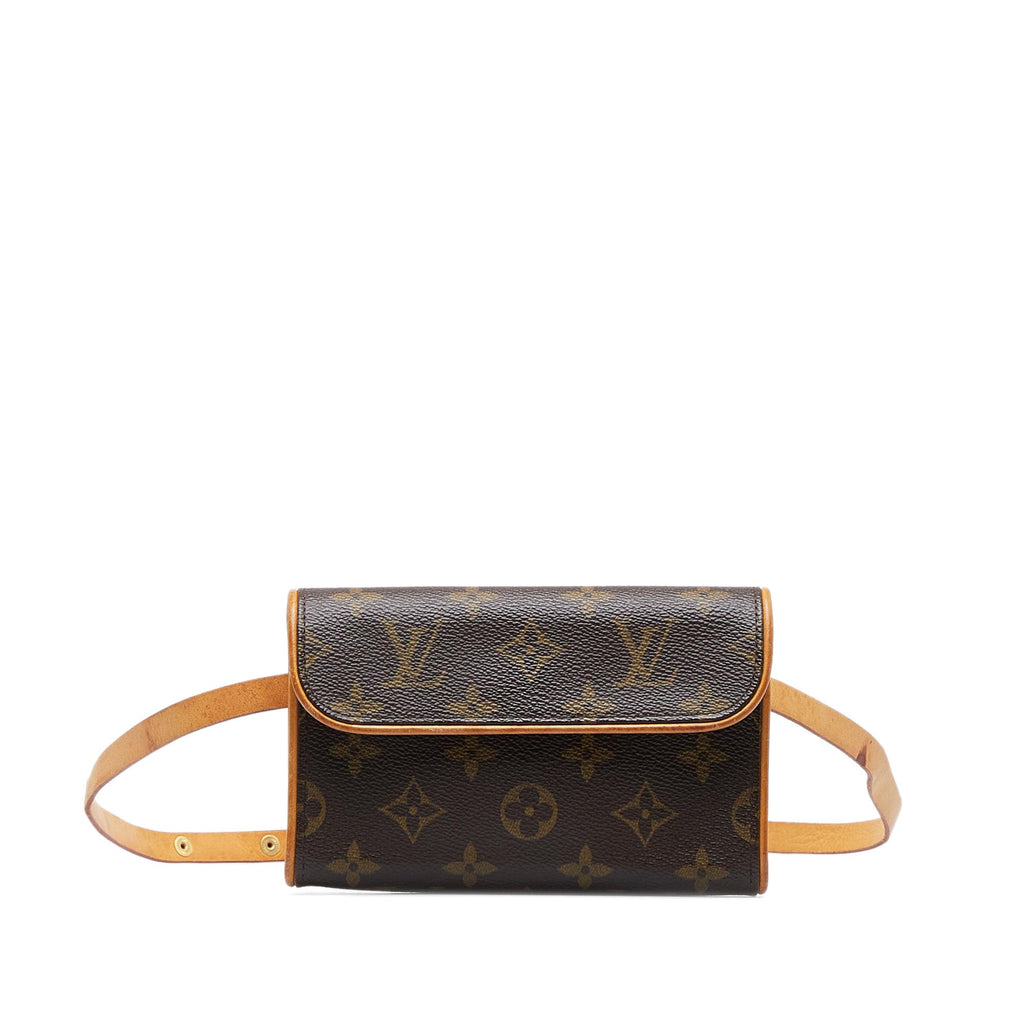 Louis Vuitton Monogram Pochette Florentine (SHG-ww1swx) – LuxeDH