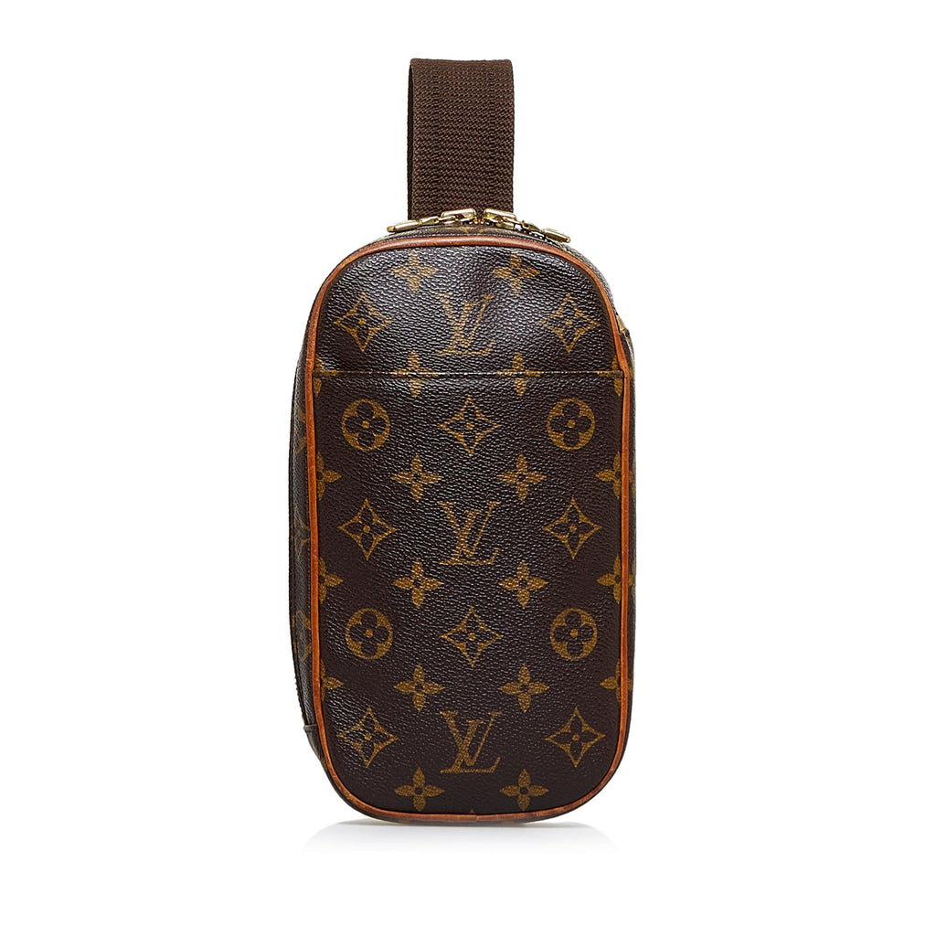 Louis Vuitton Monogram Pochette Gange (SHG-1JdqaV) – LuxeDH