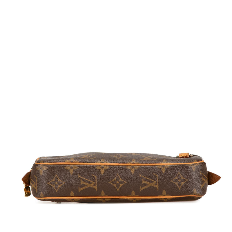 Louis Vuitton Monogram Pochette Marly Bandouliere (SHG-ACPAJY)