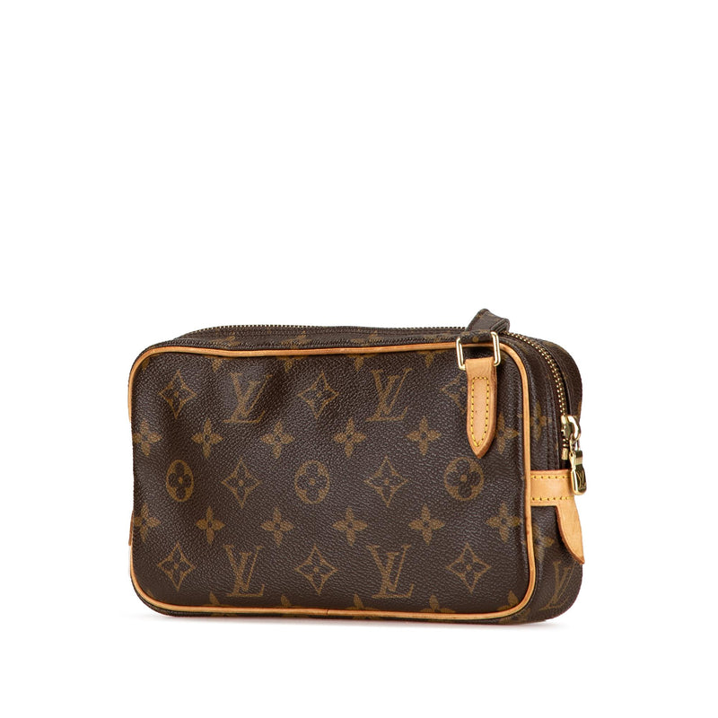 Louis Vuitton Monogram Pochette Marly Bandouliere (SHG-Gjx7uY)