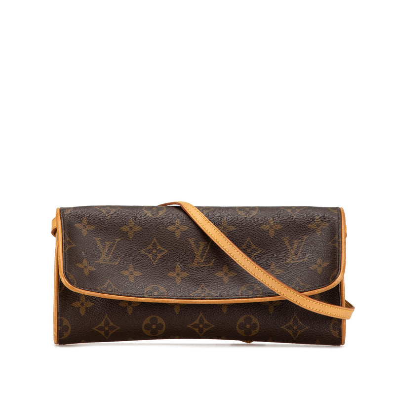 Louis Vuitton Monogram Pochette Twin GM (SHG-vBv4ig)