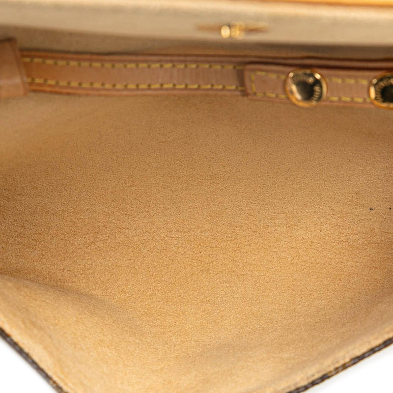 Louis Vuitton Monogram Pochette Twin PM (SHG-3umClu)