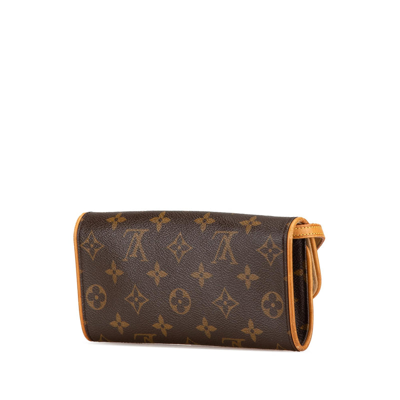 Louis Vuitton Monogram Pochette Twin PM (SHG-PXoyLH)