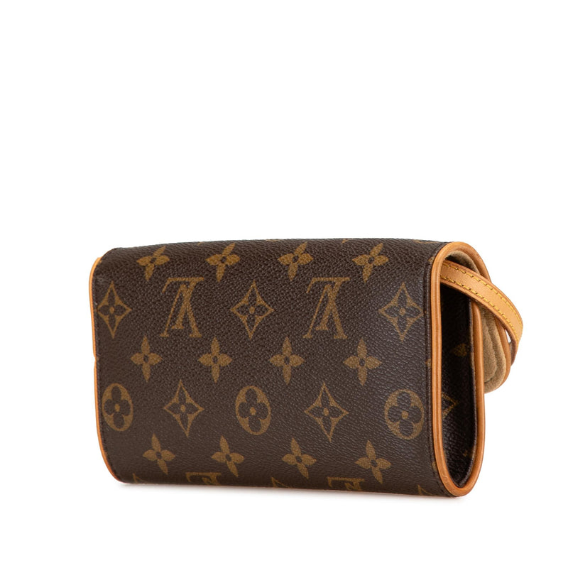 Louis Vuitton Monogram Pochette Twin PM (SHG-NH3buG)