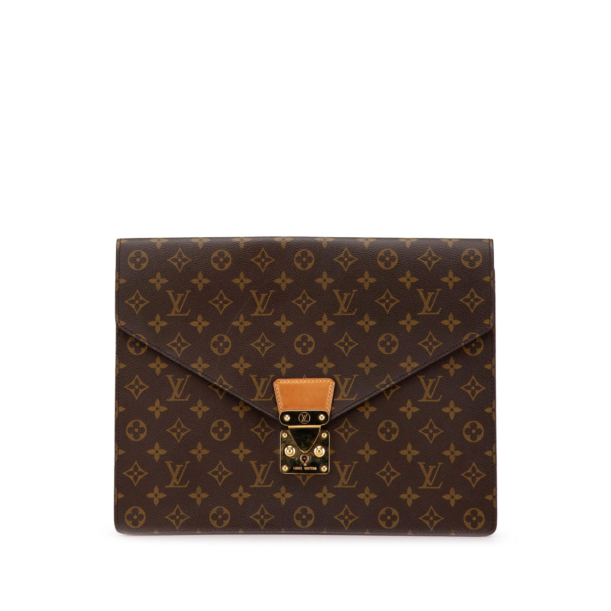 Louis Vuitton Monogram Porte-Documents Senateur (SHG-xCxPqO)