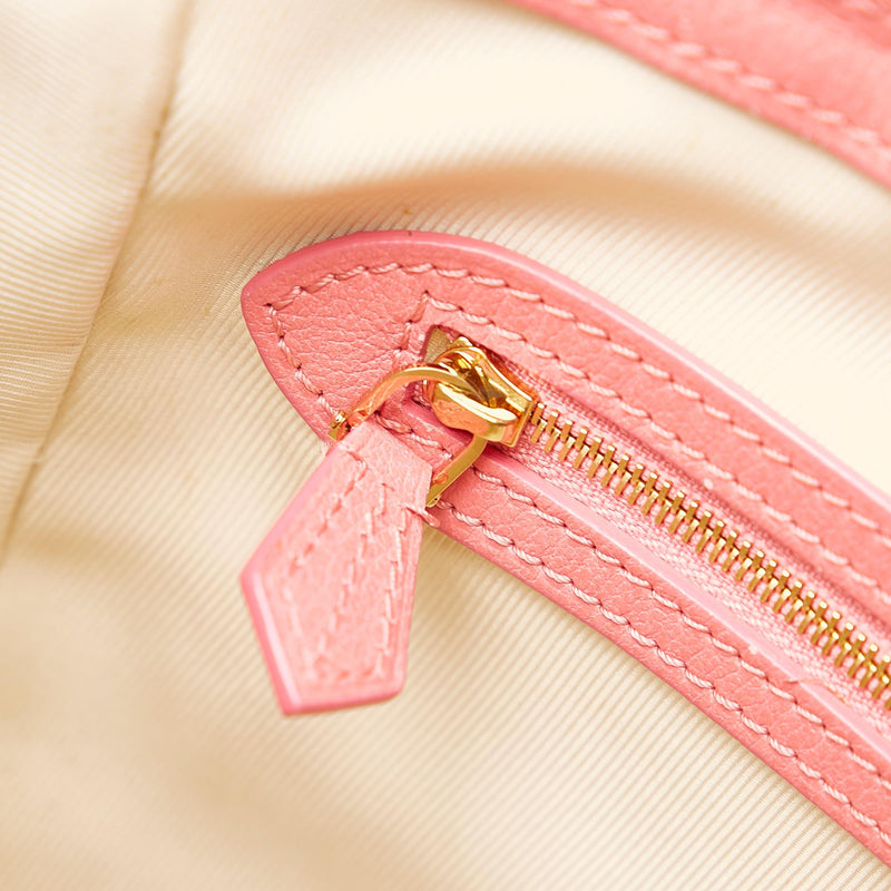 Louis Vuitton, Bags, Louis Vuitton Monogram Sabia Cabas Mm M93496 Handbag  Tan Pink