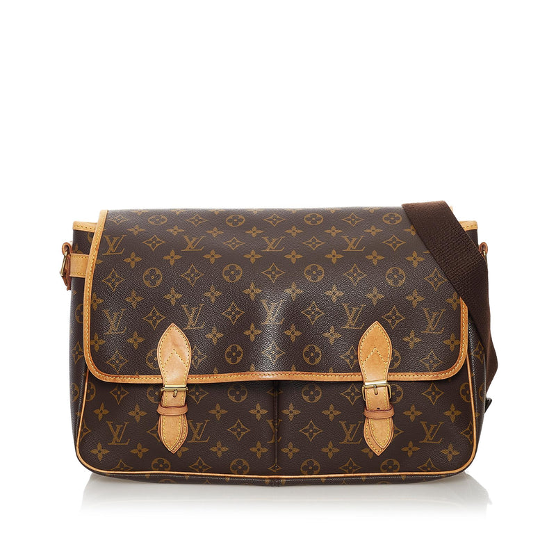 Louis Vuitton Monogram Sac Gibeciere GM - Brown Satchels, Handbags