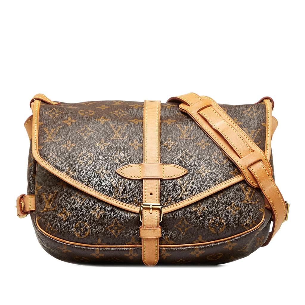 Louis Vuitton Monogram Saumur 25 (SHG-IeZ7vG) – LuxeDH