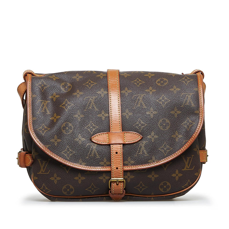 Louis Vuitton Monogram Saumur 30 (SHG-HMudzs)