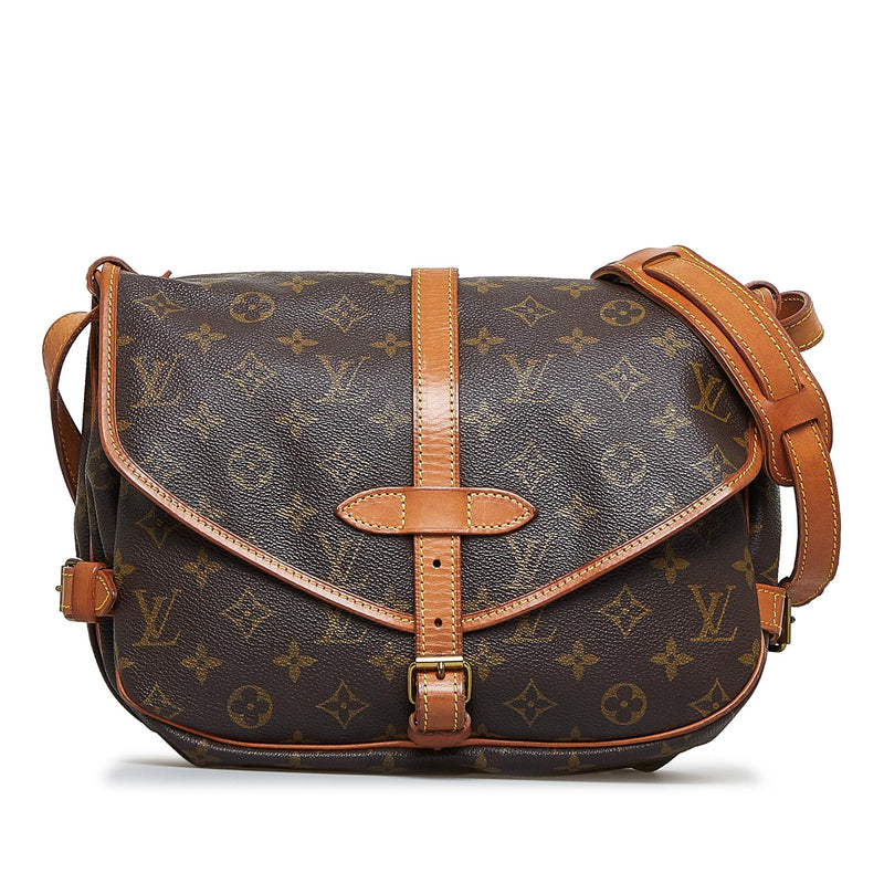 Louis Vuitton Monogram Saumur 30 (SHG-HMudzs)