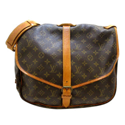 Louis Vuitton Monogram Saumur 35 Crossbody Shoulder Bag AR0940